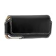 Horizontal Leather Pouch For Palm Centro or LG Rumor LX260/LX-260 Cell Phone Case Cover with Belt Clip Magnetic Closing