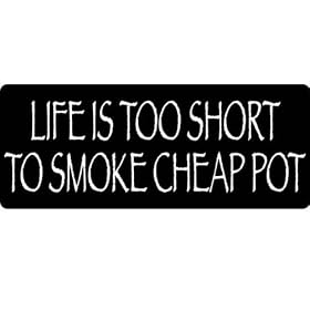 Cheap Pot Decal - Sticker