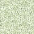 William Morris Green Acorns Dollhouse Wallpaper