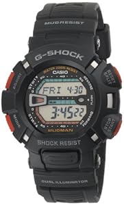 Casio Men G9000-1V G-Shock Mudman Digital Sports Watch