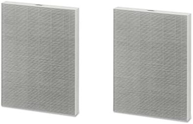 LifeSupplyUSA 2 Pack HEPA Air Purifier Filter Compatible with Fellowes AP-300PH AP300PH Air Purifier - Compare to Part # HF-300 HF300 (9370101), Pack of 2 Filters