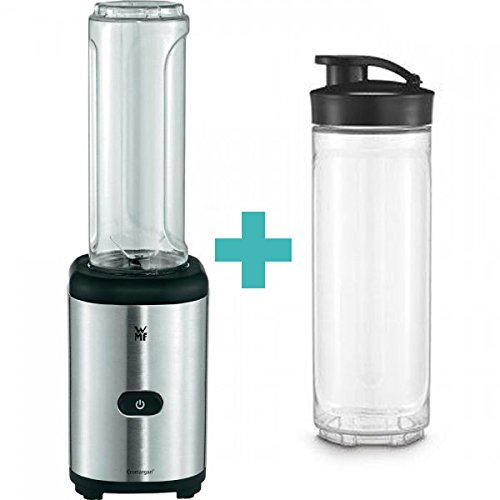 WMF KULT X Mix und Go 300 W SmoothieMaker Edelstahl mit 2