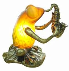 Frog Playing Sax