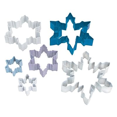 Set of Snowflake Cookie Cutters on Amazon Snowflake Cookie Cutters