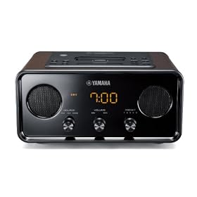 Yamaha TSX-70BR Desktop Audio System for iPod/iPhone (Brown)