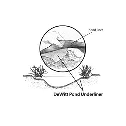 Dewitt PU1212 12-Foot x 12-Foot Pond Underliner
