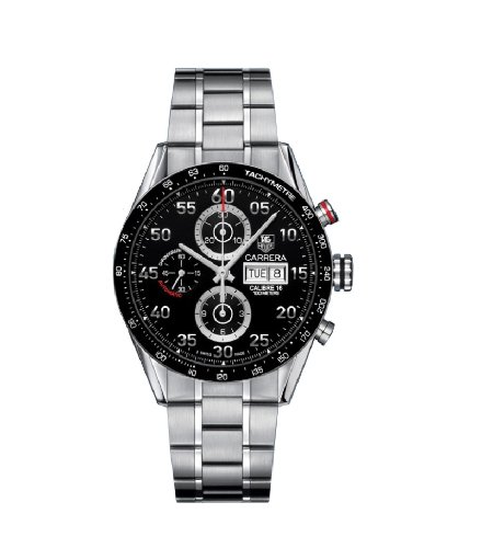 TAG Heuer Men s CV2A10.BA0796 Carrera Automatic Chronograph Watch