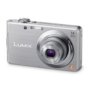 Panasonic Lumix DMC-FS16EG-S Digitalkamera (14 Megapixel, 4-fach opt. Zoom, 6,7 cm (2,7 Zoll) Display, bildstabilisiert) silber