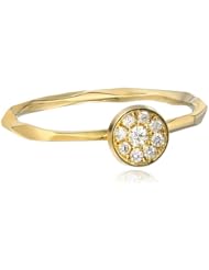 Ron Hami "Diamond Dots" Yellow Gold and Diamond Ring (1/10 cttw, G-H Color, VS2-SI1 Clarity), Size 6.5