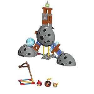 Angry Birds Set Spazio K'NEX Building - incidente Crater. Importato dal Regno Unito.