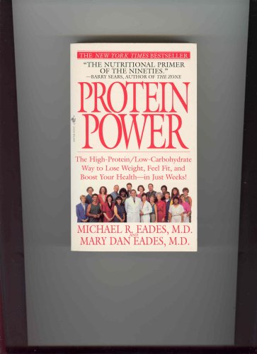 Protein Power Used paperback 1996 (The High Protein/Low Carbohydrate Way to Lose Weight, Feel Fit, and Boost your Health In Just Weeks)