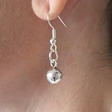 Sterling Silver Basketball Earrings