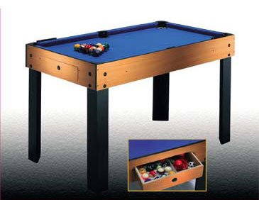 BCE 4 in 1 Games Table - Pool, Air Hockey, Table Tennis & Table Football