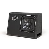 Kicker 08DS12L72 2 Solo-Baric 12 Inch Vent Box 2-Ohm Subwoofer 