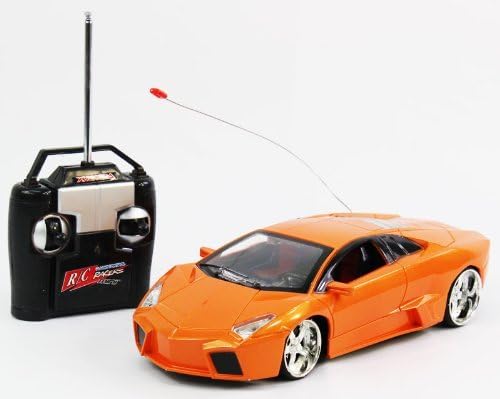 1:18 Scale Lamborghini Murcielago LP-670 (Orange) High Quality working headlights, underlights, Full Function by Remote Control Lamborghini