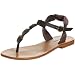 Steve Madden Women's Silvver Slingback Thong Sandal