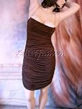 $1025 New BLUMARINE Brown Stretchy Bustier Dress 8 / 42