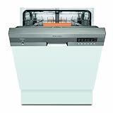 Electrolux ESI67040XR teilintegrierbarer Geschirrspüler / A+ A / 12 Maßgedecke / 45 db / Edelstahloptik / AquaControl / AutoOff