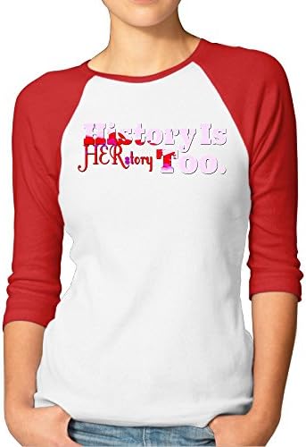 History Is Her Story Too 3/4 Sleeve Cotton Lady Shirt