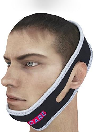 SnoreCare Easily Adjustable Premium Chin/Jaw Strap To Ease Breathing and Snoring - Great for Snore Relief