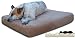 Memory Foam Orthopedic Dog Beds 26 x 40 Medium Buckskin Microfiber