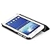 Samsung Galaxy Tab 3 Lite 7.0 Case - Poetic Samsung Galaxy Tab 3 Lite 7.0 Case [Slimline Series] - [Lightweight] [Ultra-slim] PU Leather Slim-Fit Trifold Cover Stand Folio Case for Samsung Galaxy Tab 3 Lite 7.0 Black (3 Year Manufacturer Warranty From Poetic)