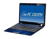 Asus EeePC 1201PN 30,7 cm (12,1 Zoll) Netbook (Intel Atom N450, 1,6GHz, 2GB RAM, 250GB HDD, nVidia ION2,Win 7 HP) blau
