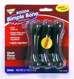 Aspen Pet Booda Bimple Bone Baby Steak Flavor Small Dog Chew 3pack