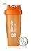 BlenderBottle Classic Loop Top Shaker Bottle, 28-Ounce, Orange/Orange