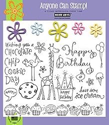 Clear Design 6x8-Birthday by Hero Arts