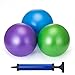 9.8Inch Beach Balls Inflatable Beach Pool Party Toys for Adults and Kids Water Fun Play in Summer (3 Pack) (Purple+Green+Blue)
