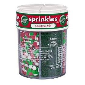 Wilton 6 Color Christmas Sprinkle Mix