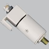 Progress Alpha-Trak stem-hung mini-pendant adapter in White finish. - Bright White Finish