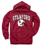 Stanford Cardinal Cardinal Football Helmet Hooded Sweatshirt