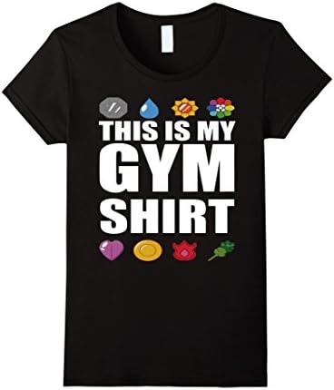 Women's Kanto Gym Shirt Small Black