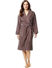 Pure Cotton Towelling Shawl Collar Dressing Gown