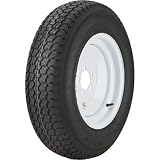 - 5-Hole High Speed Standard Rim Design Trailer Tire Assembly - ST205/75D15
