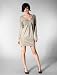 Robert Rodriguez Draped Front Dress in Champagne
