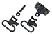 Uncle Mike s Quick Detachable Remington 870 870 Youth 12 Gauge External Ratchet Cap Set Sling Swivels Blued 1 Inch Loop 