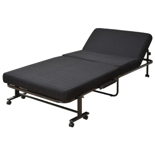 山善(YAMAZEN) ソファベッド 4way 折りたたみカウチソファベッド ブラック ISO-110(BK/BK)RG