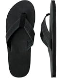 RAINBOW Premier Leather Black Sandal