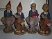 4 Tom Clark Campaign 2000 "Gnome Poll" Figurines Cairn