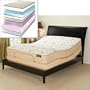 Queen Nature's Caress Firm Adjustable Bed Features one piece mattress Wooden bed frame pictured is not included