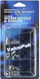 South Bend Value Pak Worm Weights/Hooks