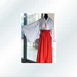 Japanese Anime Cosplay Costume Inuyasha Kikyou & Kikyo , Xl