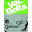 Home Care 1140 Vacuum Cleaner Belts