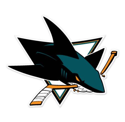 San Jose Sharks NHL car bumper sticker decal (5