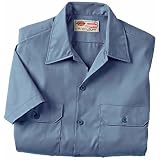 Dickies 1574 Short Sleeve Work Shirt in Gulf Blue: 3X-Large
