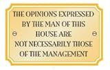 Laughter Revolution Magnet Opinions Expressed (Pack of 5)