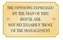 Laughter Revolution Magnet Opinions Expressed (Pack of 5)